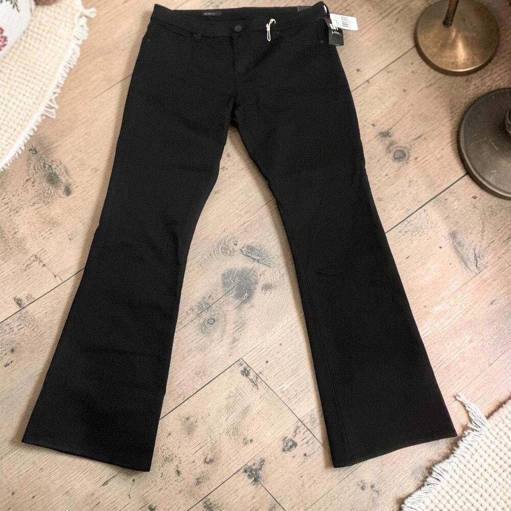 KUT From The Kloth Baby Bootcut Pants Women’s 14 Black NWT Stretch